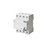Siemens 5SV3647-6 80A 300MA 400V 3Faz Kaçak Akım Termik Röle