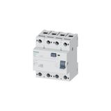 Siemens 5SV3648-6 4X100A 300MA Kaçak Akım Koruma Rölesi