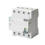 Siemens 5Sv4642-0 Ac Tipi Trifaze Kaçak Akım Rölesi 300Ma 25A 400V 3 Faz+N