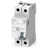 Siemens 5SV5314-6 30mA 1x40A Kaçak Akım Koruma Rölesi A Tip - RENK - Beyaz