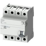 Siemens 5SV5344-6 Kaçak A Tip 40 A 400 V 30 mA Akım Koruma Rölesi