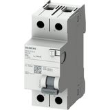 Siemens 5SV5612-6 A Tipi Monofaze Kaçak Akım Rölesi 300MA 25A 230V 1 Faz+N 2X25 300MA - Beyaz