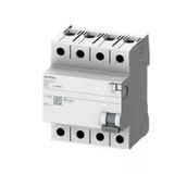 Siemens 5Sv5642-6 A Tipi Trifaze Kaçak Akım Rölesi 300Ma 25A 400V 3 Faz+N