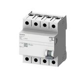 Siemens 5Sv5646-6 A Tipi Trifaze Kaçak Akım Rölesi 300Ma 63A 400V 3 Faz+N