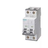 Siemens 5Sy5216-7 C Tipi 2 Faz 16A 440Vdc/400Vac 10Ka Yavaş Karakterli Otomatik Sigorta