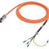 Siemens 6FX3002-5CL12-1AF0 Güç Kablosu 4x2,5mm / 5 Metre