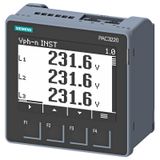 Siemens 7KM3220-0BA01-1DA0 Sentron PAC3220 Enerji Analizörü