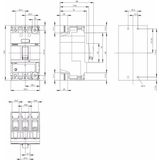Siemens 88-125A Termik Manyetik Şalter 36KA - 88-125A TERMİK MANYETİK ŞALTER 36KA