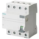Siemens A Tipi 4X40 A 30 Ma Kaçak Akım Rölesi 5Sv5344-6