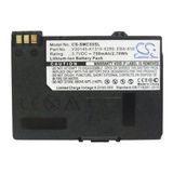 Siemens C55 Premium Li-Po Batarya Pil A51 A52 A55 A57 A60 A62 A65 A70 A75 C57 C60 M55 Mc60 S55 Gigaset: Sl1 Sl2 Sl2 Sl2 45 Sll 74 Sl100 Sl150 Ceptelb0