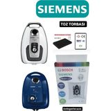 Siemens Elektrik Süpürgesi Toz Torbası 5 Adet