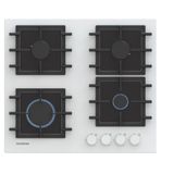 Siemens EN6B2NP40O 60 cm Beyaz Cam Ankastre Ocak