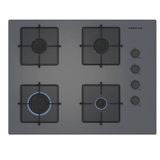 Siemens EO7C8PP30O 67 cm Gri Cam Ankastre Ocak