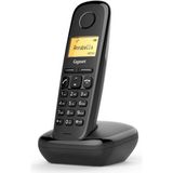 Sıemens Gıgaset A170 Siyah Dect Telsiz Telefon (Siyah * Beyaz)
