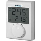 Siemens Kablolu Dijital Ekran Oda Termostatı Rdh 100 1°C Hassasiyet ile Beyaz Renkli Model - rdh100