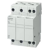 Siemens Kartuş Sigorta Yuva 10X38Mm 3 Kutup 32A Silindirik Sigorta Yuvası