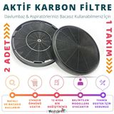 Siemens LC56KA270 Davlumbaz Karbon Filtresi