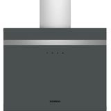 Siemens LC65FCJ00T 60 cm Antrasit Gri Cam Duvar Tipi Ankastre Davlumbaz
