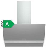 Siemens LC66KAJ70T A Sınıfı 3 Kademeli Dokunmatik Duvar Tipi Eğimli Davlumbaz Inox