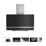 Siemens LC97FVP60 90 cm Siyah Ada Tipi Davlumbaz 5 Kademe Güçlü Hava Emişi ile Modern Mutfaklar İçin