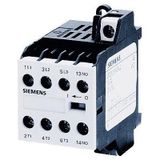 SIEMENS MİNİ KONTAKTÖR; VİDA MONTAJLI; 24V AC; 4kW; 8.4A; 4NO