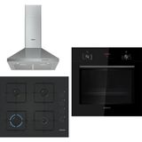 Siemens Mix Black 3 Lü Ankastre Set 631 ( HB012FBB1T - EO6C6PP30O - LC64PCC50T )