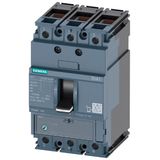 SIEMENS SENTRON SERİSİ KOMPAKT TİP TERMİK MANYETİK GÜÇ ŞALTERİ; 3VA11; 36kA; TERMİK AYARLI; SABİT MANYETİK; 56-80A; 3 KUTUPLU