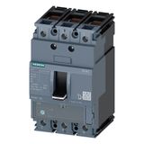 SIEMENS SENTRON SERİSİ KOMPAKT TİP TERMİK MANYETİK GÜÇ ŞALTERİ; 3VA11; 55kA; TERMİK AYARLI; SABİT MANYETİK; 112-160A; 375-2500A; 3 KUTUPLU