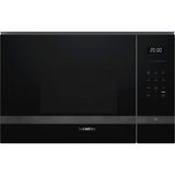 Siemens SİEMENS BE525LMH2 iQ500 Ankastre Mikrodalga, Izgara Fonksiyonlu darkSteel Line - Siyah
