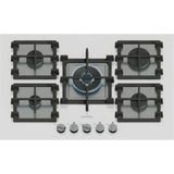 Siemens SİEMENS EP7A2QI40 iQ500 Gazlı Ocak 75 cm Sert cam, Beyaz - Doğalgaz