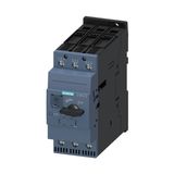 SIEMENS SIRIUS 3RV2 MOTOR KORUMA ŞALTERİ; TERMİK VE KISA DEVRE KORUMALI; 49-59A; 65kA; BOY S2