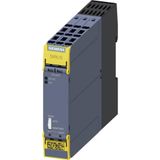 SIEMENS SIRIUS 3SK1 Standart Emniyet Rölesi, Acil Durdurma, Mekanik Emniyet Şalteri, Manyetik Emniyet Şalteri, Alan tarayıcı veya Işık Perdesi İzleme, 24VAC/DC Besleme, 3NO /1NC Kontak, Cat 4/Sil 3/ Pl e, Otomatik veya Denetlenen Reset