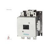 Siemens Sırıus Kontaktor 250KW 500A 2no+2nc 230VAC/DC