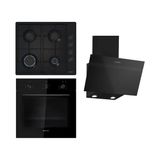 Siemens Siyah Ankastre Set (HB011FBA1T-EB6C6PK80O-LC63KPJ60T)