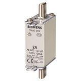 SIEMENS STEATİT(SERAMİK) GÖVDELİ NH-BIÇAKLI SİGORTA BUŞONU; 2A; BOY 000; GENİŞLİK 21mm