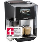 Siemens Tam Otomatik Kahve Makinesi EQ700 Iaroma, Tam Dokunmatik Ekran, Entegre Süt Kabı, Fincan Isıtıcısı, Soğuk Demleme ve Yavaş Demleme, Ev Aletleri Uygulaması, Siyah Paslanmaz Çelik, TQ727D03