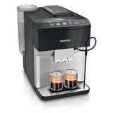 Siemens TP515R01 Full Otomatik Kahve Makinesi 1500 W Güçle Espresso ve Cappuccino Hazırlama - Inox - Siyah
