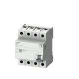 Siemens Trifaze 4P 40A 30Ma Kaçak Akım Koruma Rölesi (Hayat Koruma Rölesi) 5Sv5344-6