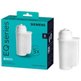 Siemens TZ70063A Brita Intenza su filtresi, sudaki kireç miktarını azaltır, EQ serisi ve ankastre tam otomatik makineler için, 6 adet, beyaz