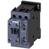 SIEMENS ÜÇ FAZLI; SIRIUS KONTAKTÖR; AC 230V BOBİNLİ; 11 KW; 1NO+1NC