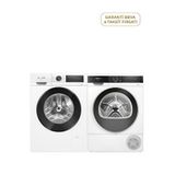 Siemens Wg52a203tr Iq300 1200 Devir Çamaşır Makinesi 10 Kg + Wq52g201tr Iq300 Isı Pompalı Kurutma Makinesi 10 Kg - Beyaz