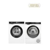 Siemens Wg64k2z0tr Iq500 1400 Devir Çamaşır Makinesi 11 Kg + Wq52g201tr Iq300 Isı Pompalı Kurutma Makinesi 10 Kg - Beyaz