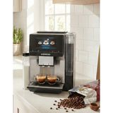 Siemens Wi-Fi Uzaktan Takip ve Kontrol EQ700 Integral Premium Tam Otomatik Kahve Makinesi - Iselect Ekran - Home Connect - Inox Paslanmaz Çelik +2kg Kahve TQ713R03 - 380x352x467 mm