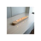 Sienta Home Doğal Ahşap Dekoratif 5’li Romantik Mumluk Naturel