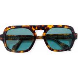 Siera Eyewear Siera Aura C002-TIF Havana Çerçeve Yeşil Cam Unisex Güneş Gözlüğü - Havana - Yeşil