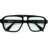 Siera Eyewear Siera Lucky C001-731 Siyah Çerçeve Açık Yeşil Cam Unisex Güneş Gözlüğü - Siyah - Açık Yeşil