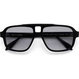 Siera Eyewear Siera Lucky C001-989 Siyah Çerçeve Açık Füme Cam Unisex Güneş Gözlüğü - Siyah - Açık Füme