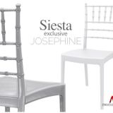 Siesta 050 Josephine Beyaz Sandalye