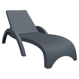Siesta 860 Fıjı Koyu Gri Şezlong