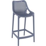 Siesta Koyu Gri Aır Bar 65 cm Bahçe Sandalyesi